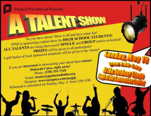 talent show flyers index of
