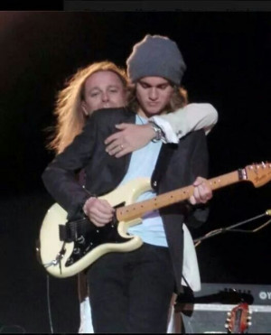 Father and son Robin Zander and Robin Taylor | Robin Zander ...