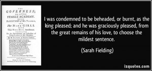 Quotes by Sarah Fielding