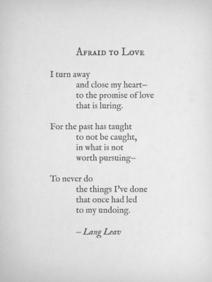 Afraid to Love