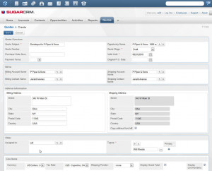 Quote & Contract Management