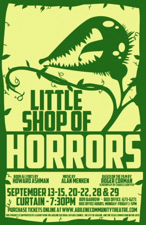 Little Shop of Horrors - Abilene Community Theatre.