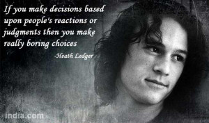 Happy Birthday Heath Ledger: 10 Quotes I Love About You