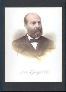 James Garfield Signature