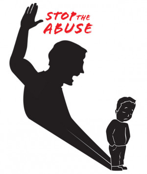 Stop Child Abuse sad