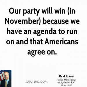 Karl Rove Quotes