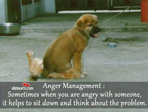 Anger Management: Sometimes When You Are…..