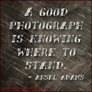 Thoughtful Thursday Quote by Ansel Adams: A good photograph is knowing ...