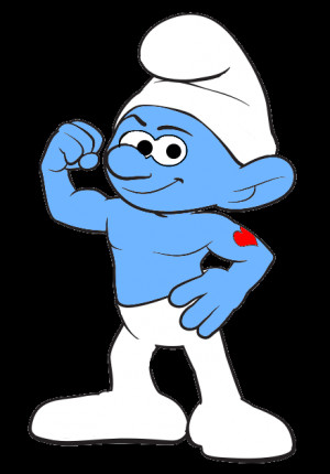 Hefty Smurf Smurfs Movie...