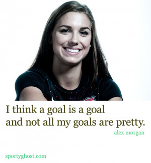 Great quotes from Alex Morgan and Mia Hamm, cr7 with pics