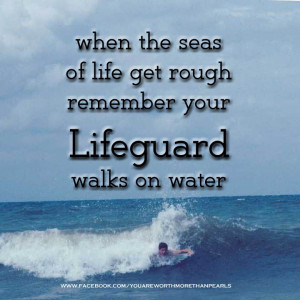 Your Lifeguard walks on water! https://www.facebook.com ...
