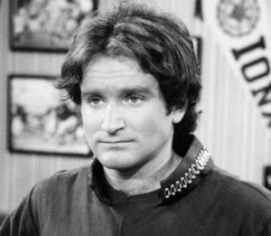 Robin Williams as Mork. Silver Screen Collection/Moviepix/ Getty ...