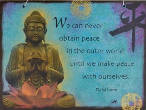 Dalai Lama on creating peace