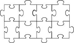 puzzle piece template more 32 puzzles puzzle stencil puzzle piece ...