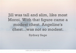 Bloodlines Quotes | Sydney Sage | When Angeline wore Jill's clothes