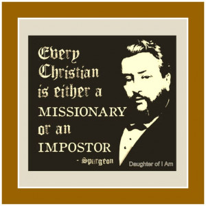 Spurgeon quote. WOW What else can I say