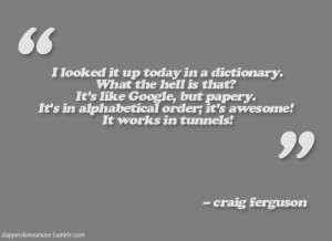 Craig ferguson quotes wallpapers