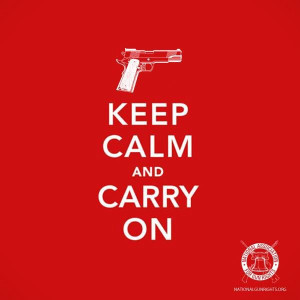 Keep calm and carry on