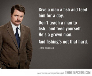 Funny photos funny Ron Swanson Parks and Recreation