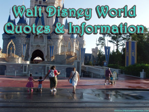 Walt Disney World Resort Travel Quotes & Information Request