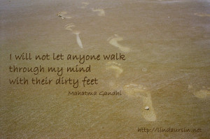 Sassy Sayings - I will not let anyone walk through my mind with their ...