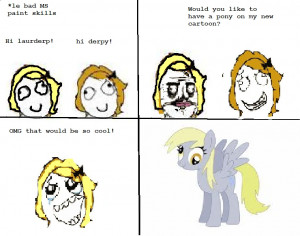 My Little Pony Friendship is Magic Funny derpy rage comic
