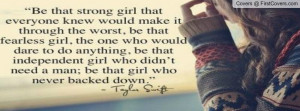 Taylor Swift Quote Profile Facebook Covers