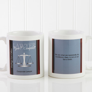 10218 - Legal Ease Personalized Quote Mug - small