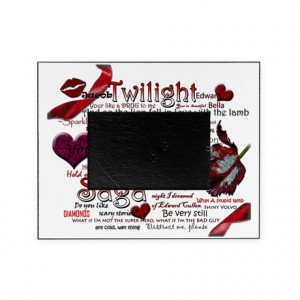 Twilight Book Quotes Picture Frame