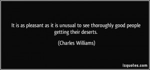 More Charles Williams Quotes