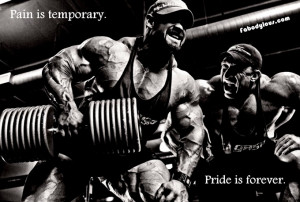 PAIN IS TEMPORARY PRIDE IS FOREVER, AS YOU WISH !