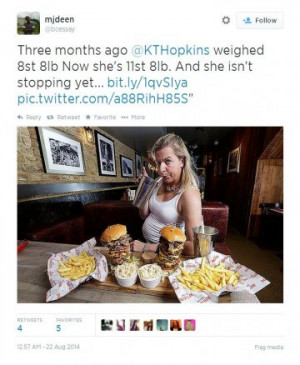 Katie Hopkins Says She is 'Fattest She's Ever Been' After Gaining ...