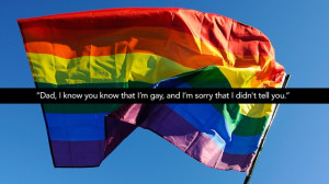 Happy National Coming Out Day: My Dad Found Out That I'm Gay Through ...