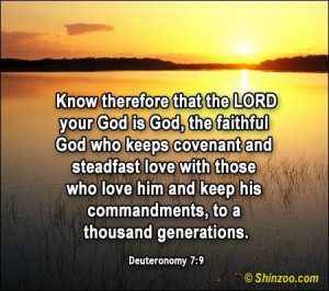 know-therefore-that-the-lord-your-god-is-god-the-faithful-god-who ...