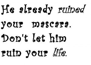 boy, girl, life, mascara, rude, ruin, tears, text, true