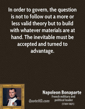 Napoleon Bonaparte Quotes