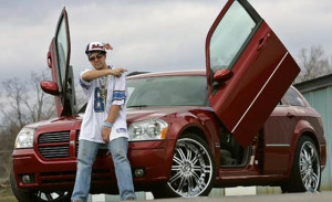 Staff rapper wannabe Associate Technical Editor Robin Warner poses ...