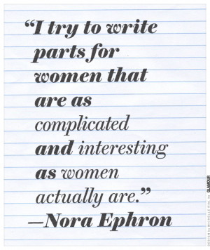 Memorial: Nora Ephron Quotes and Movies