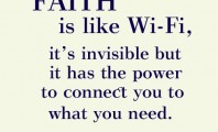 invisible but it has the power to connect you to what you need : Quote ...