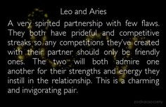 Leo and Aries ♥ More
