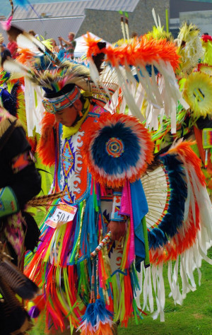Indian Pow wow in Cherokee, North Carolina