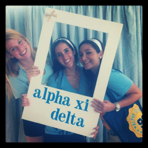 Alpha Xi Delta Bid Day
