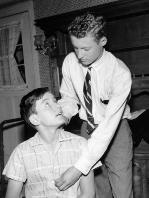 Jerry Mathers and Ken Osmond