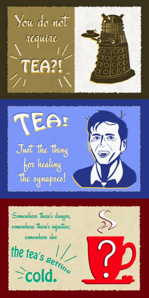 Doctor Who Tea Time by ShardsOfBlue