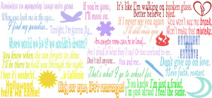 Jonas Brothers Song Quotes by DolphinWriter