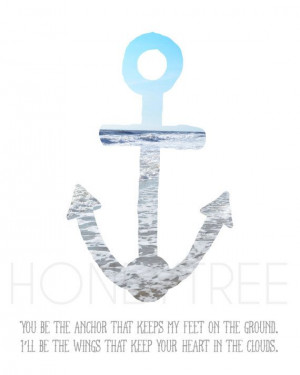 ... keeps my feet on the ground...