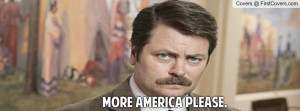 ron swanson loves bacon facebook covers more funny covers for timeline