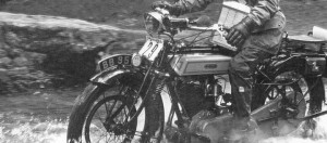 Vintage motorcycle