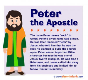 Simon Peter the apostle - Bible Character: Character Stories, Bible ...