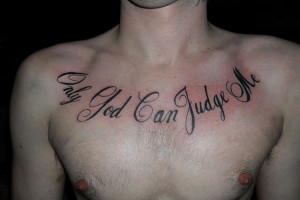 28 Intriguing Chest Tattoo Quotes